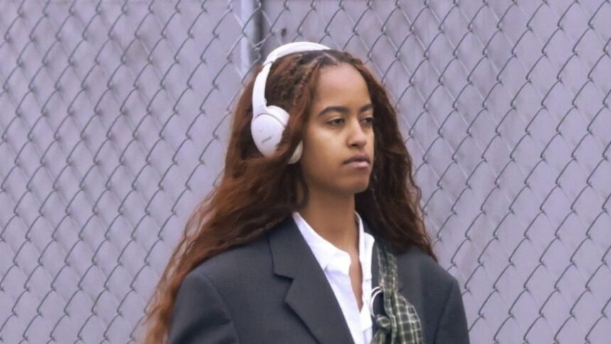 Malia Obama Takes the Oversized Look to the Extreme