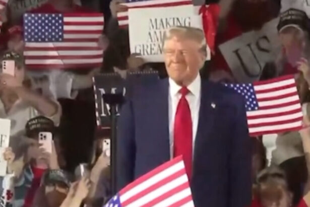 BOOM! President Trump Opens 100 Day Rally with FIRE After EXPLOSIVE Entrance, Touts Border Security, Economy, and Destruction of Wokeness – “WE’RE SAVING THE AMERICAN DREAM” (VIDEO) |