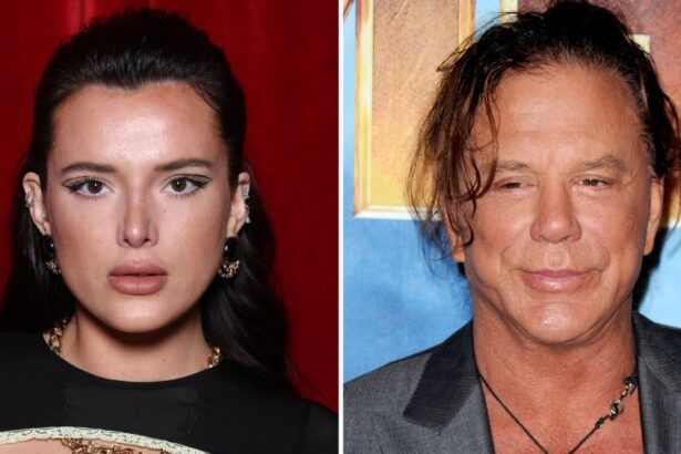 Bella Thorne Accuses Mickey Rourke of On-Set Misconduct