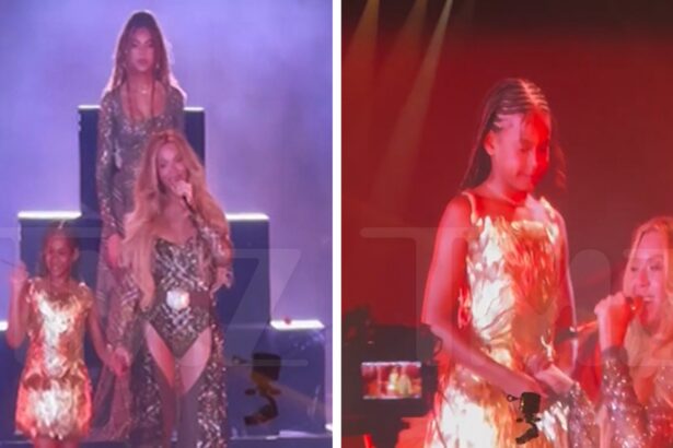Beyoncé Hits the Stage at SoFi Stadium with Blue Ivy and Rumi