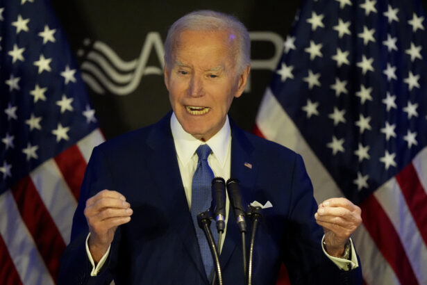Biden reemerges on the attack, but doesn’t mention Trump