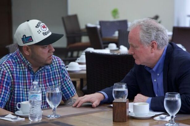 Breaking: Van Hollen Meets with Accused MS-13 Gang Member and Wife Beater Abrego Garcia, Gazes Lovingly in His Eyes; El Salvador President Bukele: “Now that he’s been confirmed healthy, he gets the honor of staying in El Salvador’s custody” |