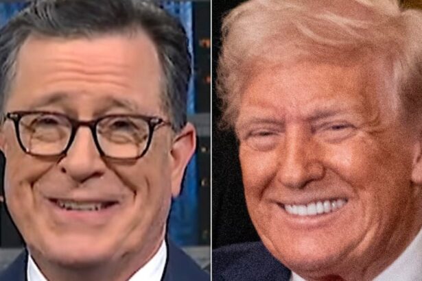 Colbert Audience Groans Over A Trump Joke You Might Never Un-Hear