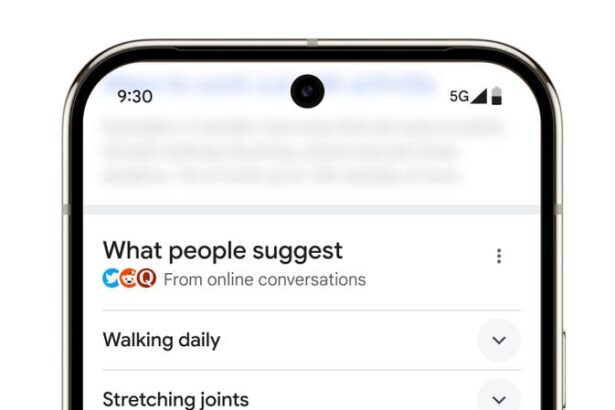 Dr. Google Starts Sharing Regular Folks’ Advice As Chatbots Loom
