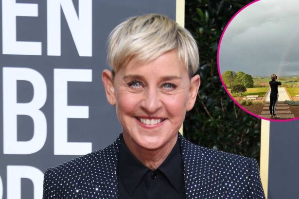 Ellen DeGeneres Shares Rainbow Snap After Cotswolds Relocation