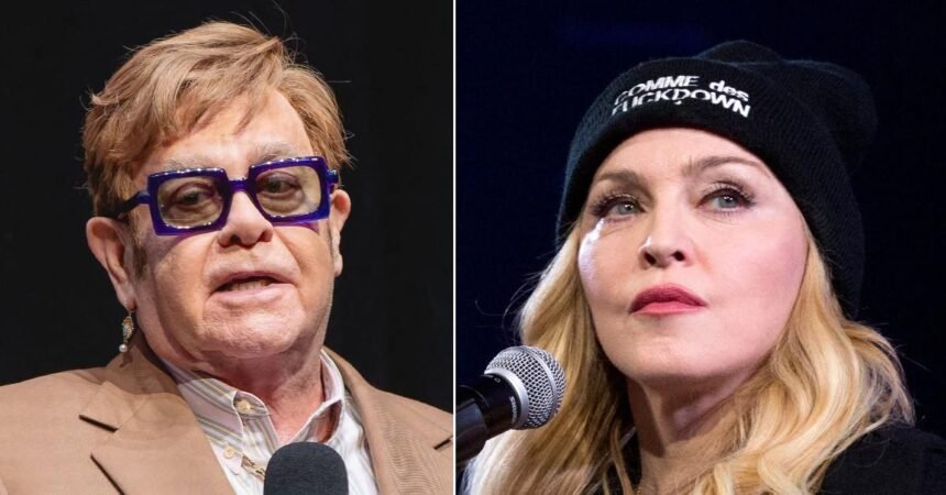 Elton John ‘Made Up With Madonna Over Karma Fears’