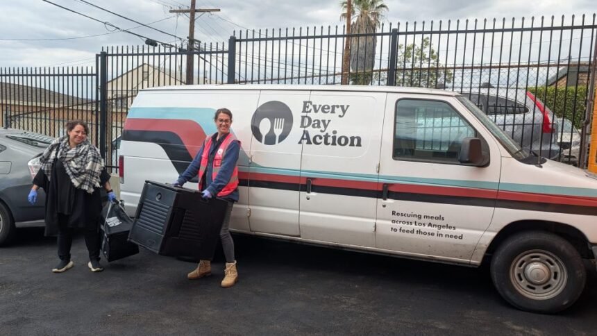 Every Day Action Cuts Film Set Waste by Bringing Food to Those in Need