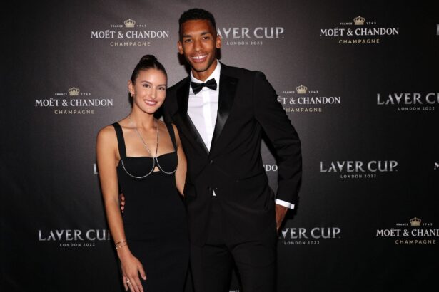 Felix Auger-Aliassime astonished by fiancée Nina’s move as she shares couple’s spring update