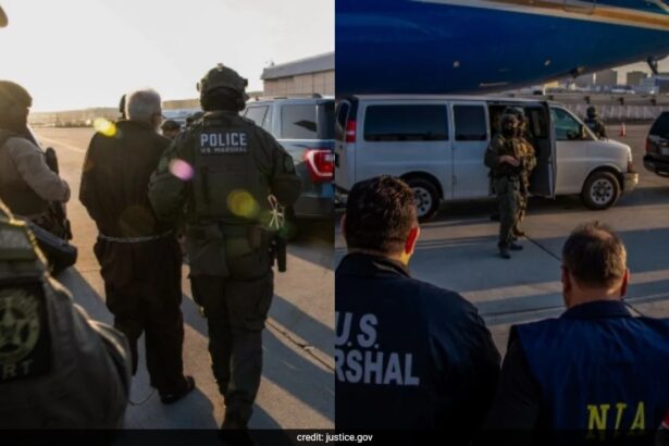 First Photos Of US Marshals Handing Over Tahawwur Rana To Indian Officers