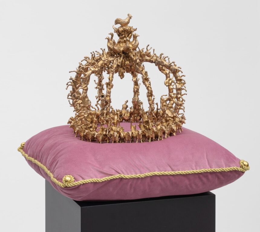 Formidable Bronze Crowns by Marianna Simnett Conjure Myth and the Sublime Feminine — Colossal