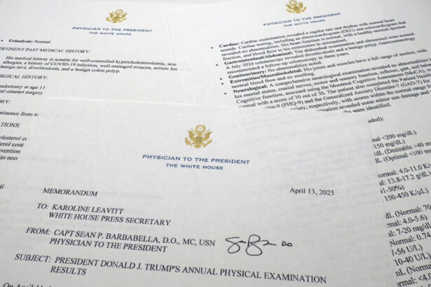 ‘Fully fit’ to serve as commander in chief, doctor says