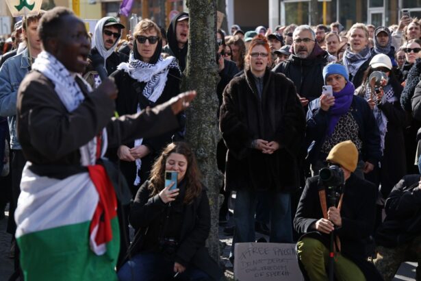 Germany seeks to deport 4 pro-Palestinian protesters : NPR