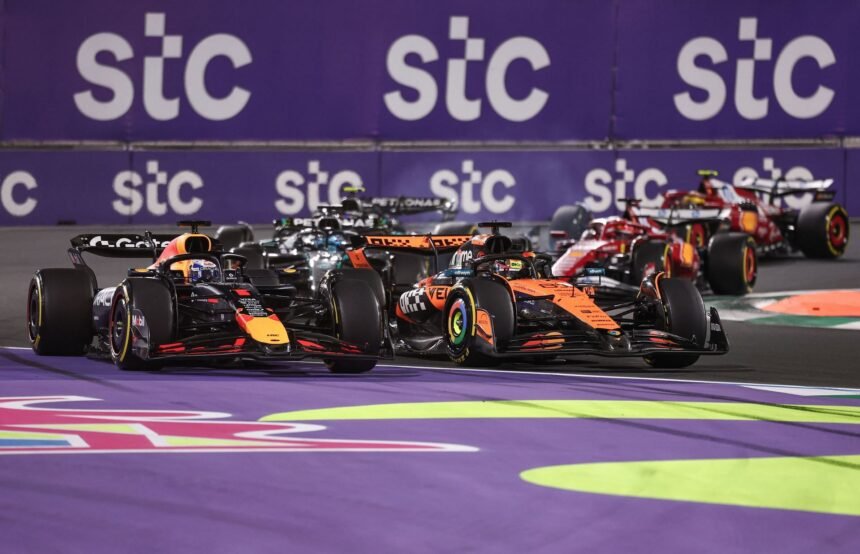 Guenther Steiner’s intriguing take on Max Verstappen’s first corner incident with Oscar Piastri in Saudi Arabia