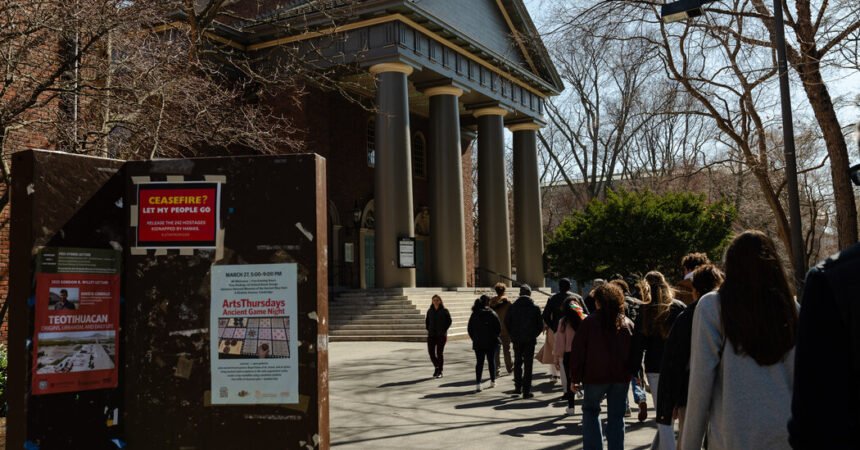 Harvard Professors Sue Trump Administration Over Threat to Federal Funds