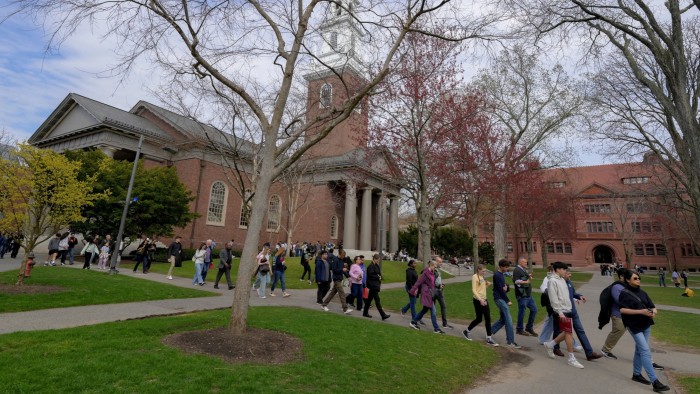 Harvard balks at Trump administration’s demand for foreign students’ data