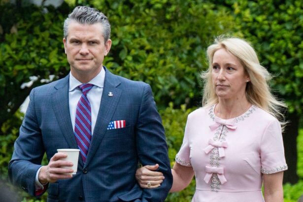 Hegseth’s Wife Won’t Let Him Out Of Sight — Fears Cheating And Boozing