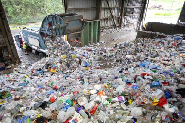 How Plastic, Glass and Paper Move through the Recycling System