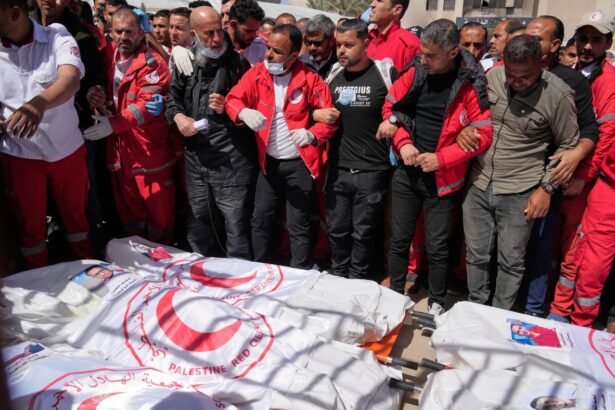 Israeli probe into killing of 15 Palestinian medics finds ‘professional failures’ : NPR