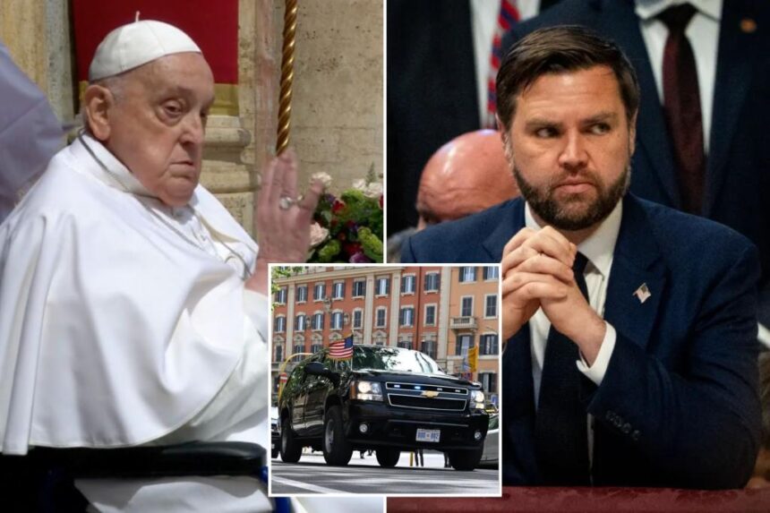 JD Vance meets Pope Francis on Easter Sunday after flap over migration
