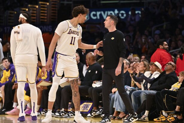 JJ Redick admits Lakers’ massive defensive hole left by Anthony Davis’ departure being exploited by T’Wolves