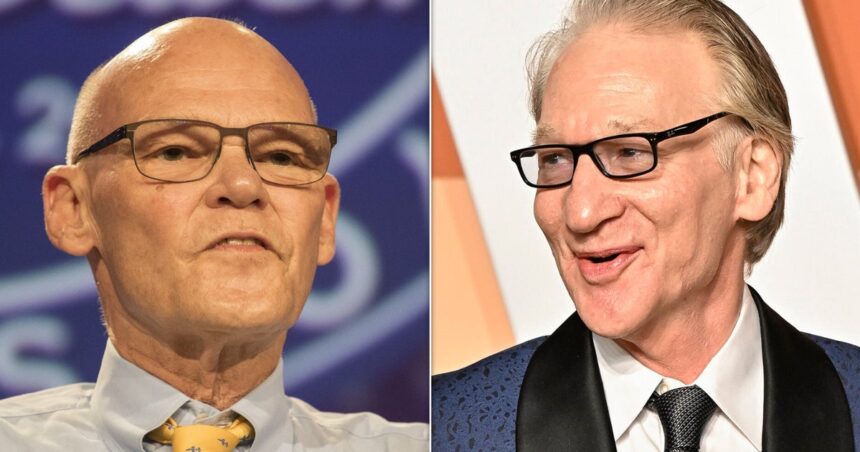 James Carville Slams Bill Maher As ‘Supremely Naive Man’ Over Trump Meeting