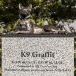 Jefferson County sheriff unveils memorial statue for slain K-9 officer
