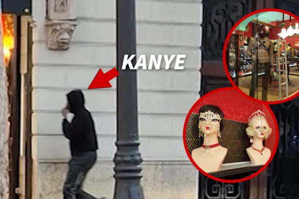 Kanye West Shops at Sex Store in Spain After Getting Back With Bianca Censori