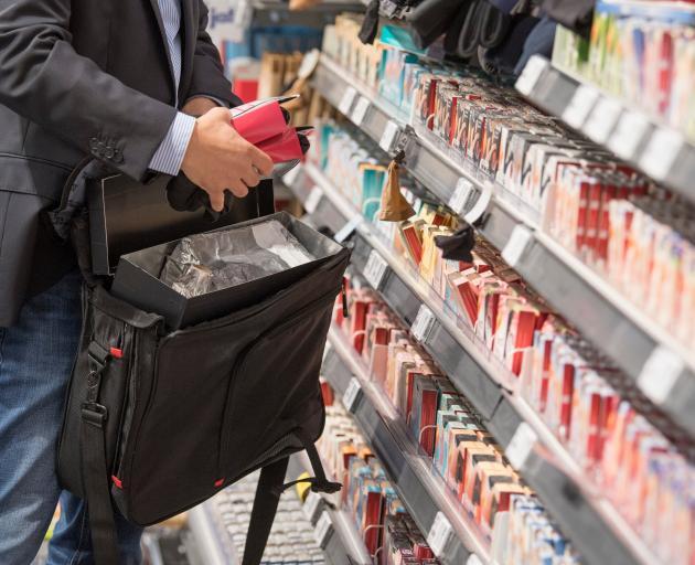 Knife-carrying shoplifter busted in central Dunedin