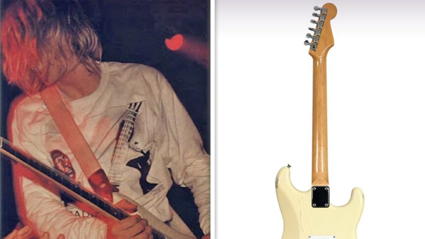 Kurt Cobain’s Smashed Guitar Sells For More than 0K