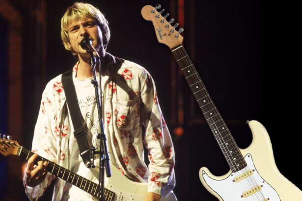 Kurt Cobain’s Smashed Guitar To Be Auctioned For k