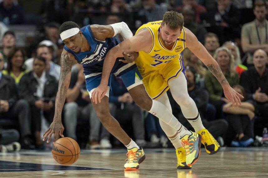 Luka Doncic and Lakers distracted by fan-cheating from Timberwolves with whistle noises