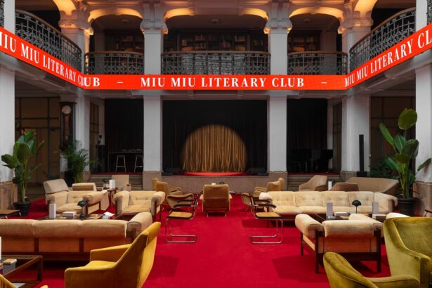 Miu Miu’s Playful, Provocative Literary Club at Milan Design Week Was the Hottest Ticket in Town