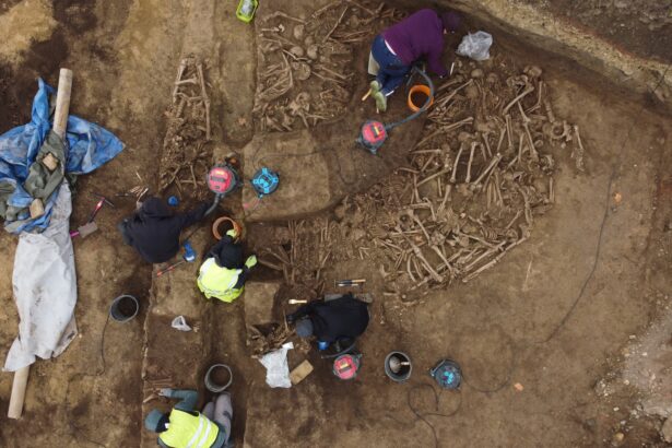 Mass grave of over 120 Roman soldiers found under soccer field