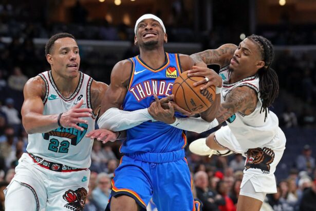 Memphis Grizzlies vs OKC Thunder predicted starting lineups and depth charts for Game 1 (April 20)