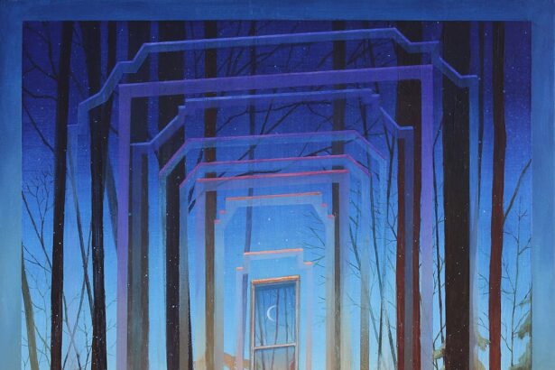 Metaphysical Portals Emerge Within Forests in Eli McMullen’s Otherworldly Paintings — Colossal