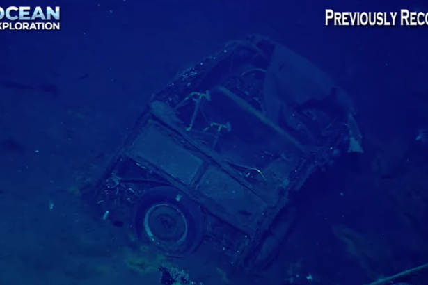 NOAA wants your help identifying this WWII shipwreck’s mystery car