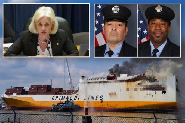 NTSB finds ‘failure’ in training before deadly Newark cargo ship fire