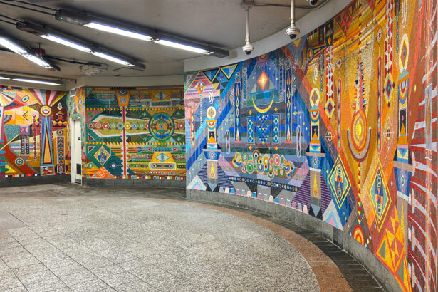 NYC Subway Mural Evokes Hilma af Klint’s Mysticism