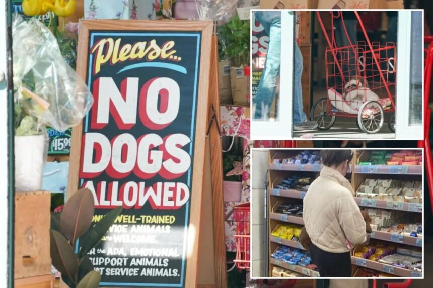 NYC Trader Joe’s has dogs licking food as owners ignore ‘no pets allowed’ signs