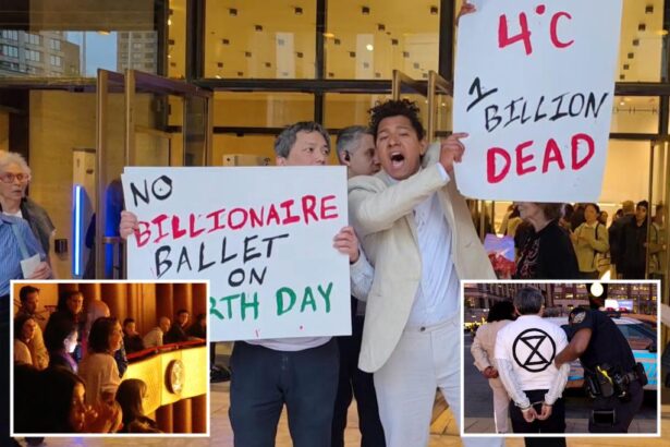 NYC ballet lovers yell ‘f–k you’ at climate change protester who disrupted Lincoln Center performance