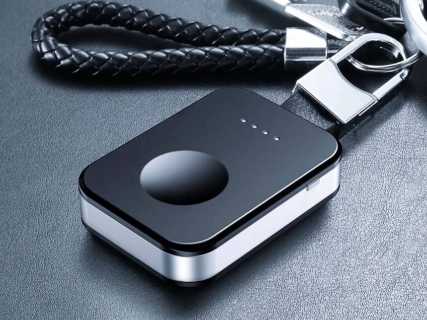 Never leave home without an Apple Watch Charger with this keychain version, now 