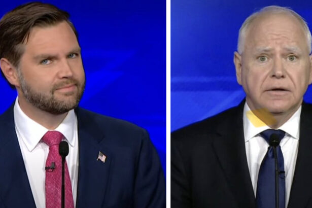 New Book Claims Tim Walz Was Terrified to Face JD Vance in 2024 Vice Presidential Debate |