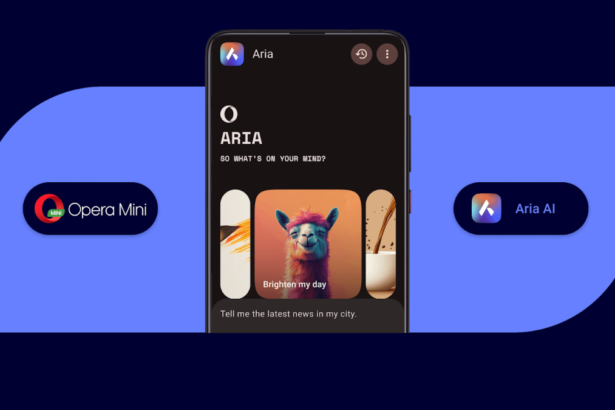Opera adds its Aria AI assistant to Opera Mini browser