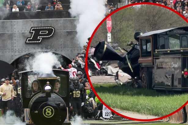 Purdue University Boilermakers Train Mascot Involved In Fatal Crash