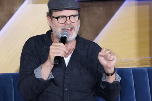 Rainn Wilson Says Liberal News Is Harder On Trump Than Biden