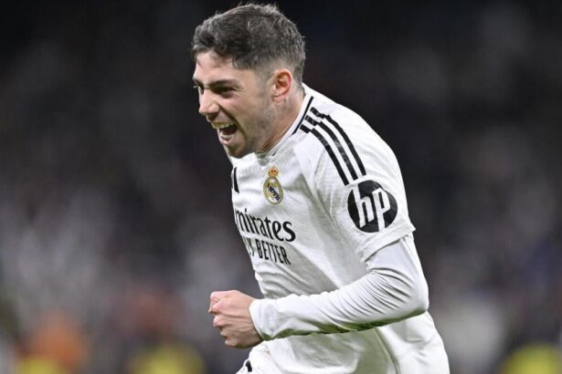 Real Madrid 1-0 Athletic Club: Fede Valverde’s stoppage time goal keeps them within reach of Barcelona