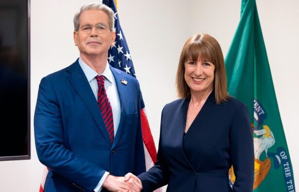 Reeves and Bessent can see ‘landing zone’ for a UK-US trade deal, say British officials