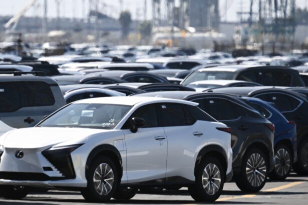 Retail sales jump as people rush to buy cars before tariffs : NPR