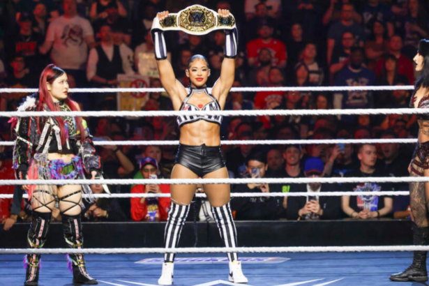 Rhea Ripley, Bianca Belair and Iyo Sky on Their WrestleMania Match