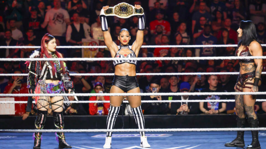 Rhea Ripley, Bianca Belair and Iyo Sky on Their WrestleMania Match